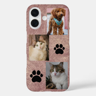 Personalised 3 Photo Phone Case Custom Collage
