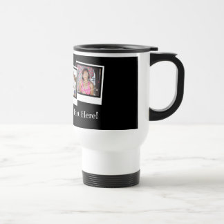 Personalised 3-Photo Snapshot Frames Custom Colour Travel Mug