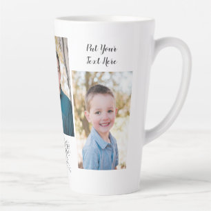 Personalised 3 Vertical Photo Coffee Mug