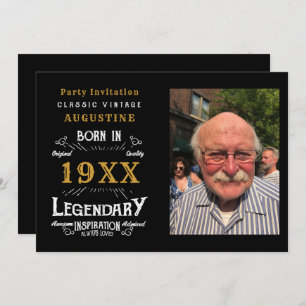 Personalised 40th Birthday Invitation