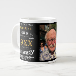 Personalised 40th Birthday Large Coffee Mug