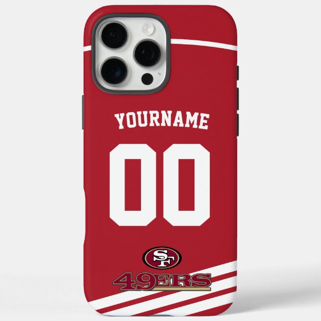 Personalised 49ers Jersey American Football Case-Mate iPhone Case (Back)