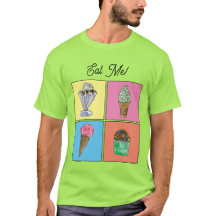 Personalised 4 Ice Cream T-Shirt
