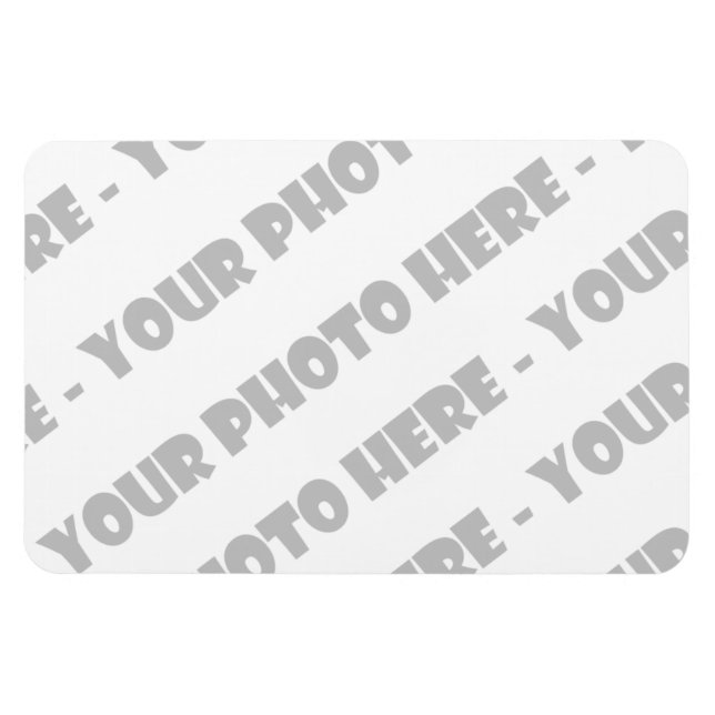 Personalised 4" x 6" Photo Magnet, Create Your Own Magnet (Horizontal)