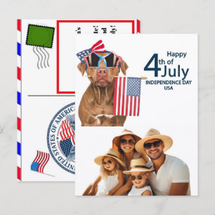 Personalised 4th of July Birthday Cards
