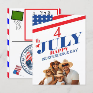 Personalised 4th of July Birthday Cards 2026