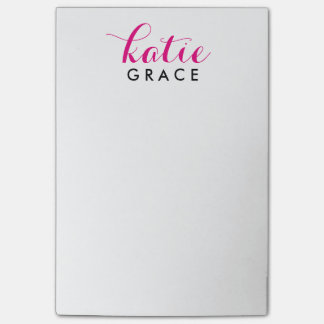 Personalised 4x6 Post-It Notes