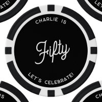 Personalised 50 Fifty Fiftieth Birthday