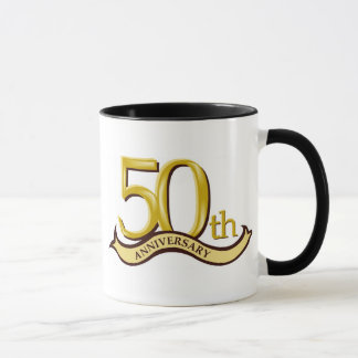 Personalised 50th Anniversary Gift Mug