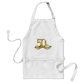 Personalised 50th Anniversary Gift Standard Apron