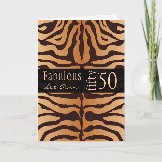 Personalised 50th Birthday Card for Baby Boomer Wo (Front)