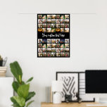Personalised 56 Photo Collage Poster<br><div class="desc">Personalised 56 Photo Collage Poster</div>