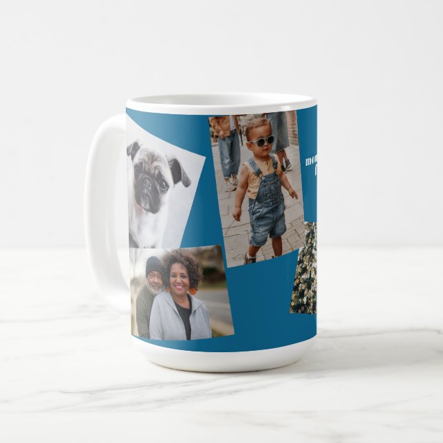 Personalised 5-Photo Mug (Front Left)