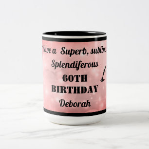 Personalised 60th Birthday Mug
