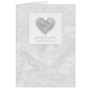 personalised 60th Diamond Wedding Anniversary card