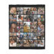 Personalised 65 Photo Collage Fleece Blanket