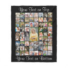 Personalised 67 Photo Collage Custom Colour & Text