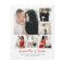 Personalised 6-photo blanket with names & quote