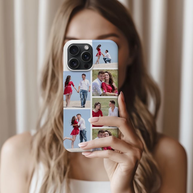 Personalised 6 Photo Collage  Case-Mate iPhone Case (Creator Uploaded)