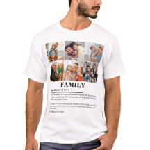 Personalised 6 Photo Collage Family Definition