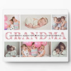 Personalised 6-Photo Grandma Custom Text Tabletop