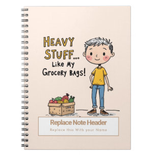 Personalised 70s Slang Themed Notebook
