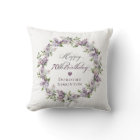 Personalised 70th Birthday Gift Purple Lilac