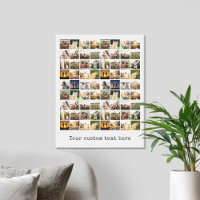 Personalised 72 Photo Collage