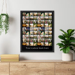Personalised 72 Photo Collage Poster<br><div class="desc">Create Your Own Personalised 72 Photo Collage Poster</div>