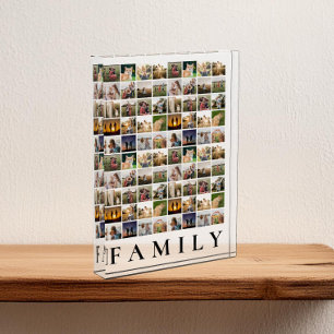 Personalised 80 Photo Collage Block