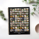 Personalised 80 Photo Collage Planner<br><div class="desc">Create Your Own Personalised 80 Photo Collage Planner Notebook</div>