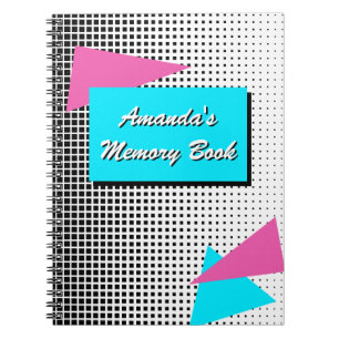 Personalised 80s Journal