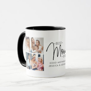 Personalised 8-photo 'Best Mum Ever' Mug