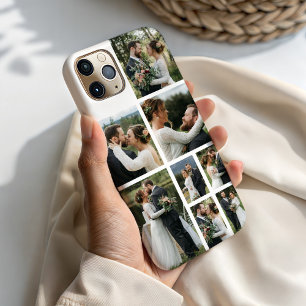 Personalised 8 Photo Collage iPhone 15 Pro Max Case