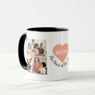Personalised 8-Photo Collage Heartfelt Mum Message Mug