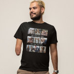 Personalised 9 Photo Collage T-Shirt<br><div class="desc">Create your own t-shirt featuring a 9 photo template,  and 2 simple text templates for you to customise.</div>