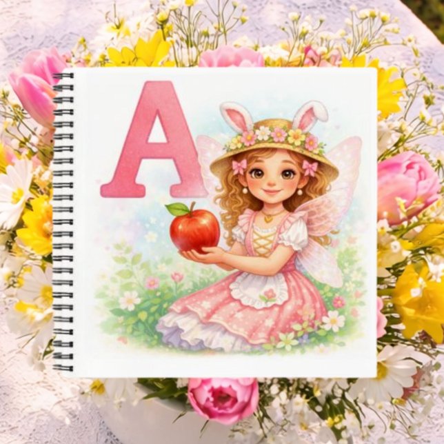 Personalised A Fairy Name Gift for Girls Notebook (Creator Uploaded)