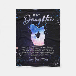 Personalised A Letter To My Daughter, Blanket for