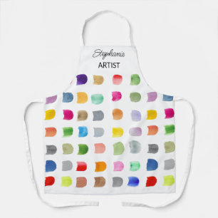 Personalised Abstract Pattern Artist's Apron