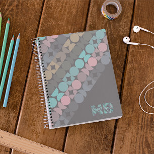 Personalised Abstract Retro Popart Art Pattern Notebook
