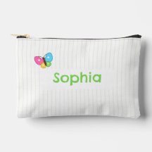 Personalised Accessory Pouch with Custom Name
