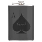 Personalised Ace of spades drink flask
