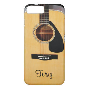 Personalised Acoustic Guitar iPhone 7 Plus Case