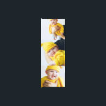 Personalised Add 3 Photographs Custom Made Canvas Print<br><div class="desc">Create a Custom Photo Collage unique customised personalised 3 Photo Collage wall art from Ricaso</div>