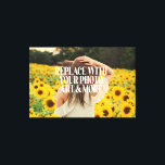 Personalised Add Photograph Art Custom Made Canvas Print<br><div class="desc">Create a Custom Photo unique customised personalised wall art from Ricaso</div>