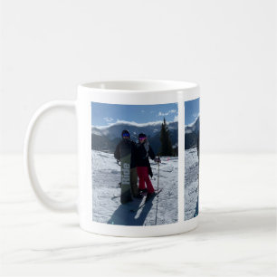 Personalised Add Three Photos  Coffee Mug