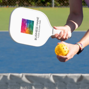 Personalised Add Your Logo Here Business Company Pickleball Paddle
