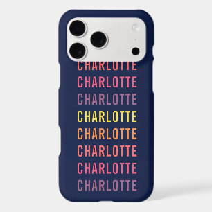Personalised Add Your Name Fun Colour Gradient