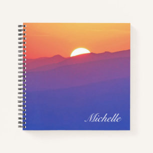 Personalised Add Your Own Name Artwork Notebook