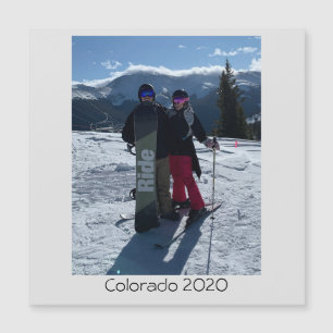 Personalised Add Your Own Photo Magnetic card